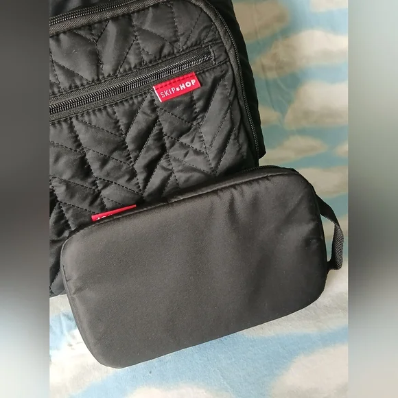 Skip Hop Quilted Backpack Black - Picture 13 of 16